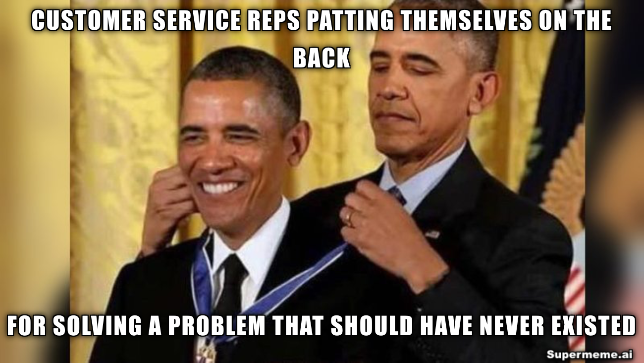 Funny customer service meme 20