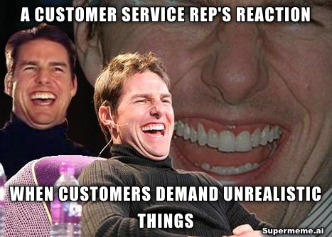 Funny customer service meme 10