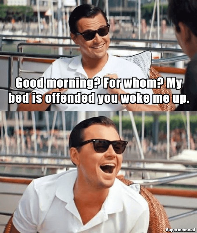 Funny good morning meme 13