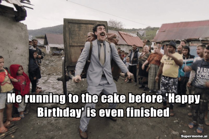 Funny happy birthday meme 12
