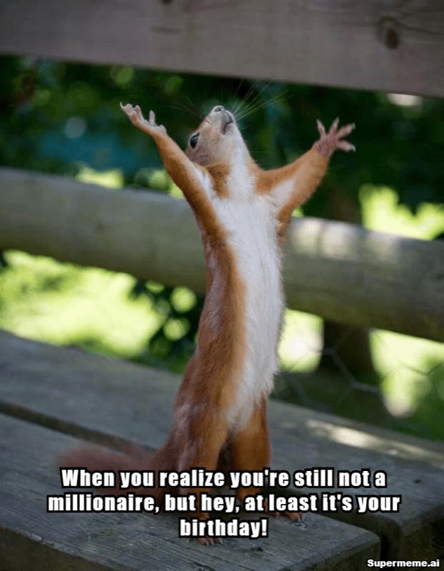 Funny happy birthday meme 5