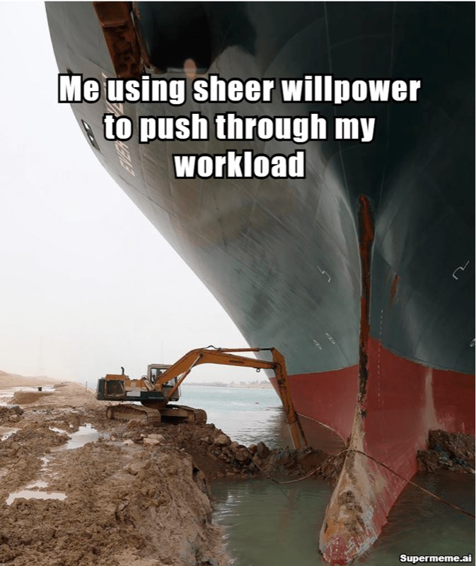 Funny hard work meme 2