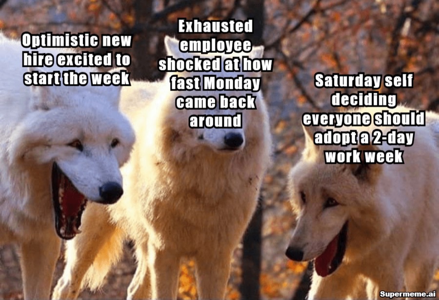 Funny monday work meme 4