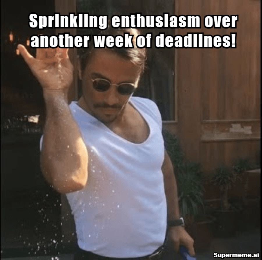 Funny monday work meme 7