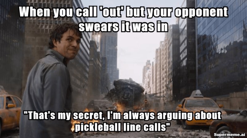 Funny pickleball meme 12