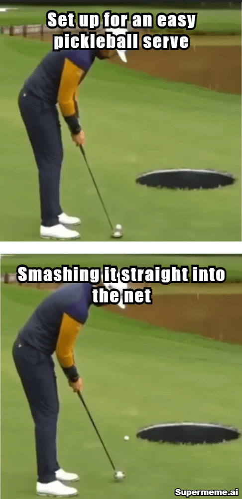 Funny pickleball meme 7