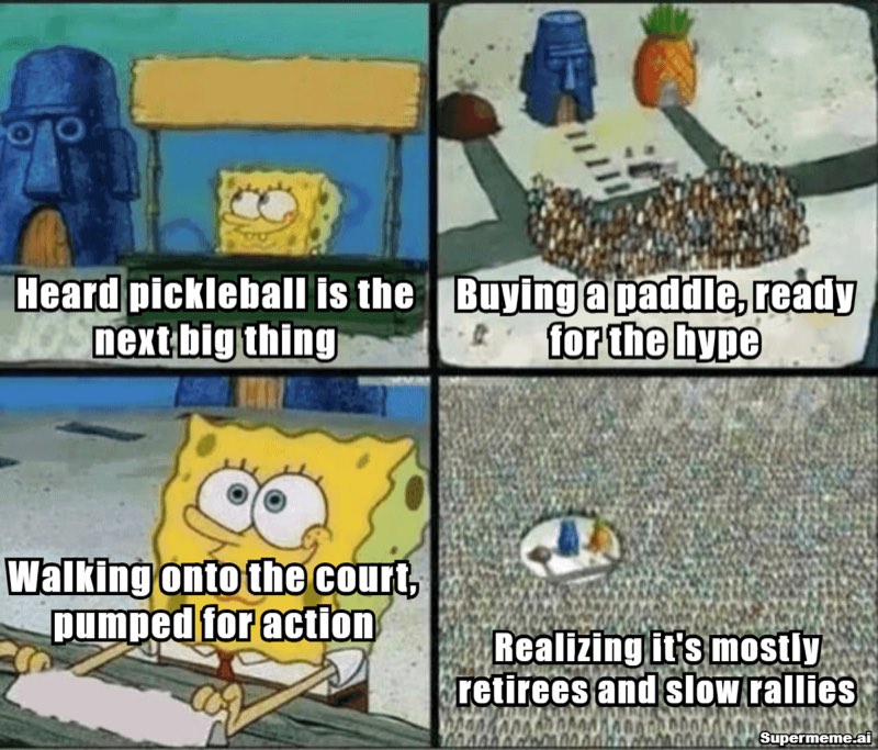 Funny pickleball meme 10
