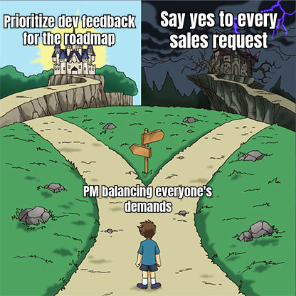 Funny product manager meme 74