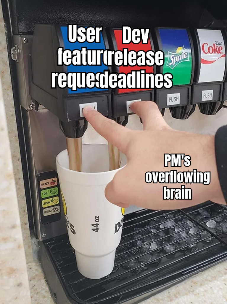 Funny product manager meme 76