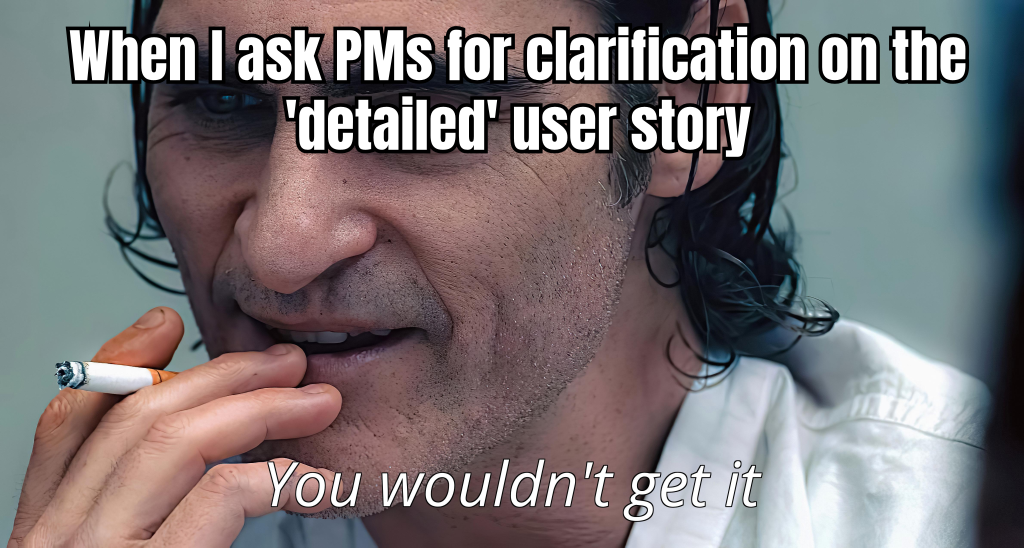 Funny product manager meme 3