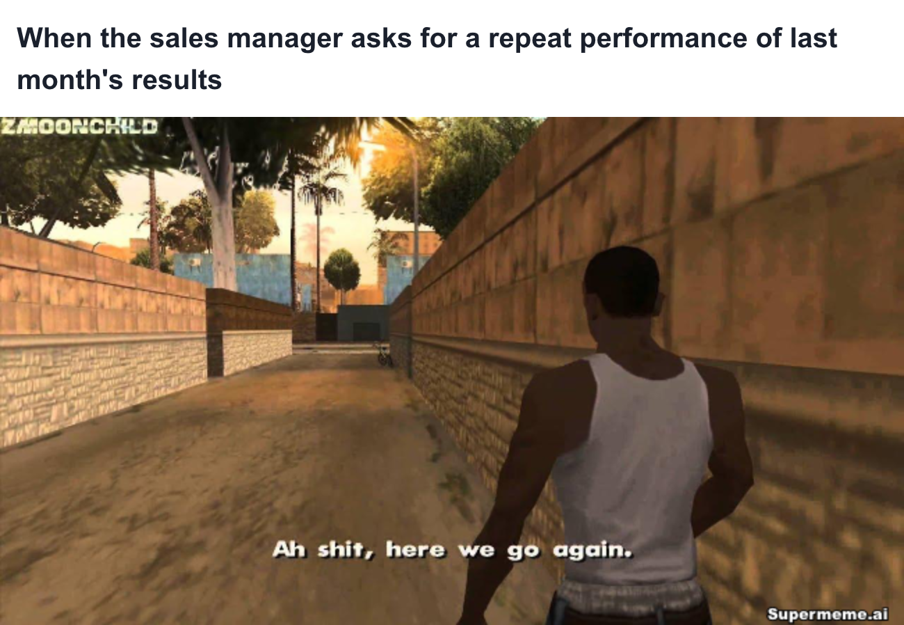Funny sales meme 24