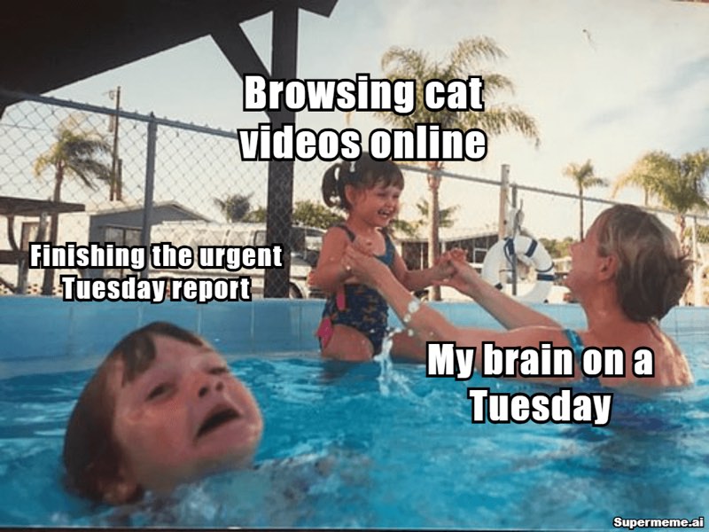 Funny tuesday work meme 16