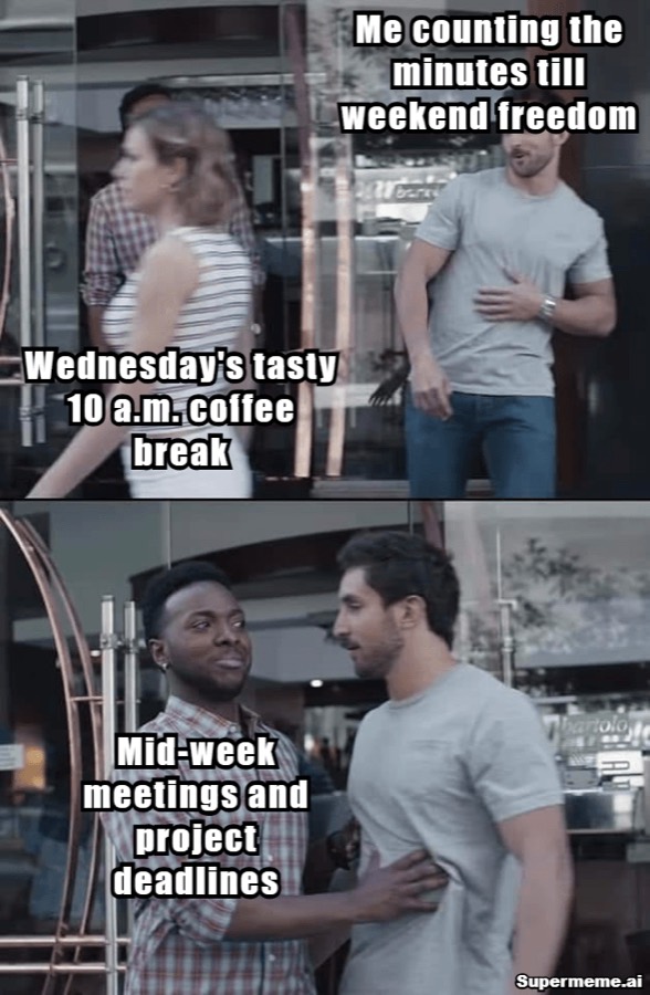 Funny wednesday work meme 15