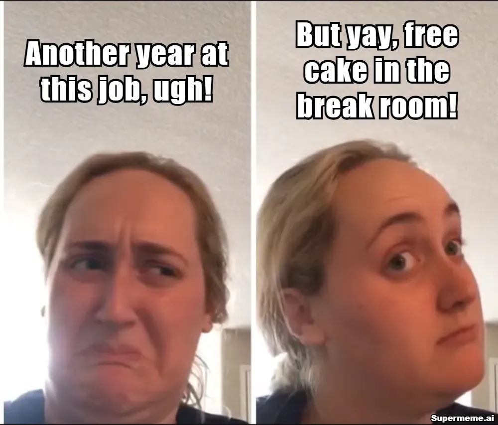 Funny work anniversary meme 10