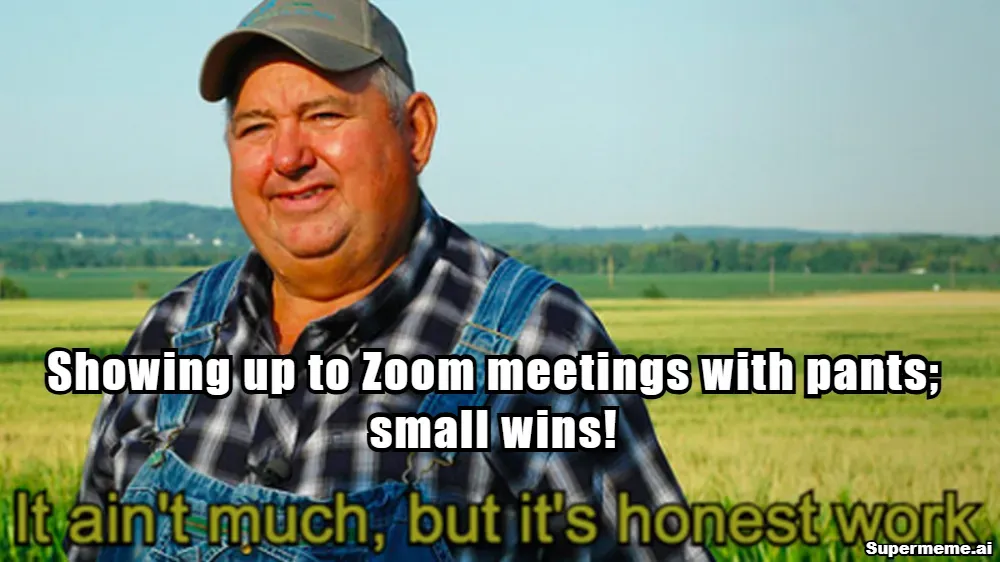 Funny work anniversary meme 3