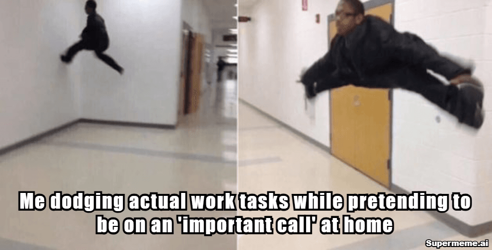 Funny work from home meme 10