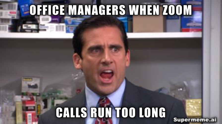 Funny zoom meeting meme 4