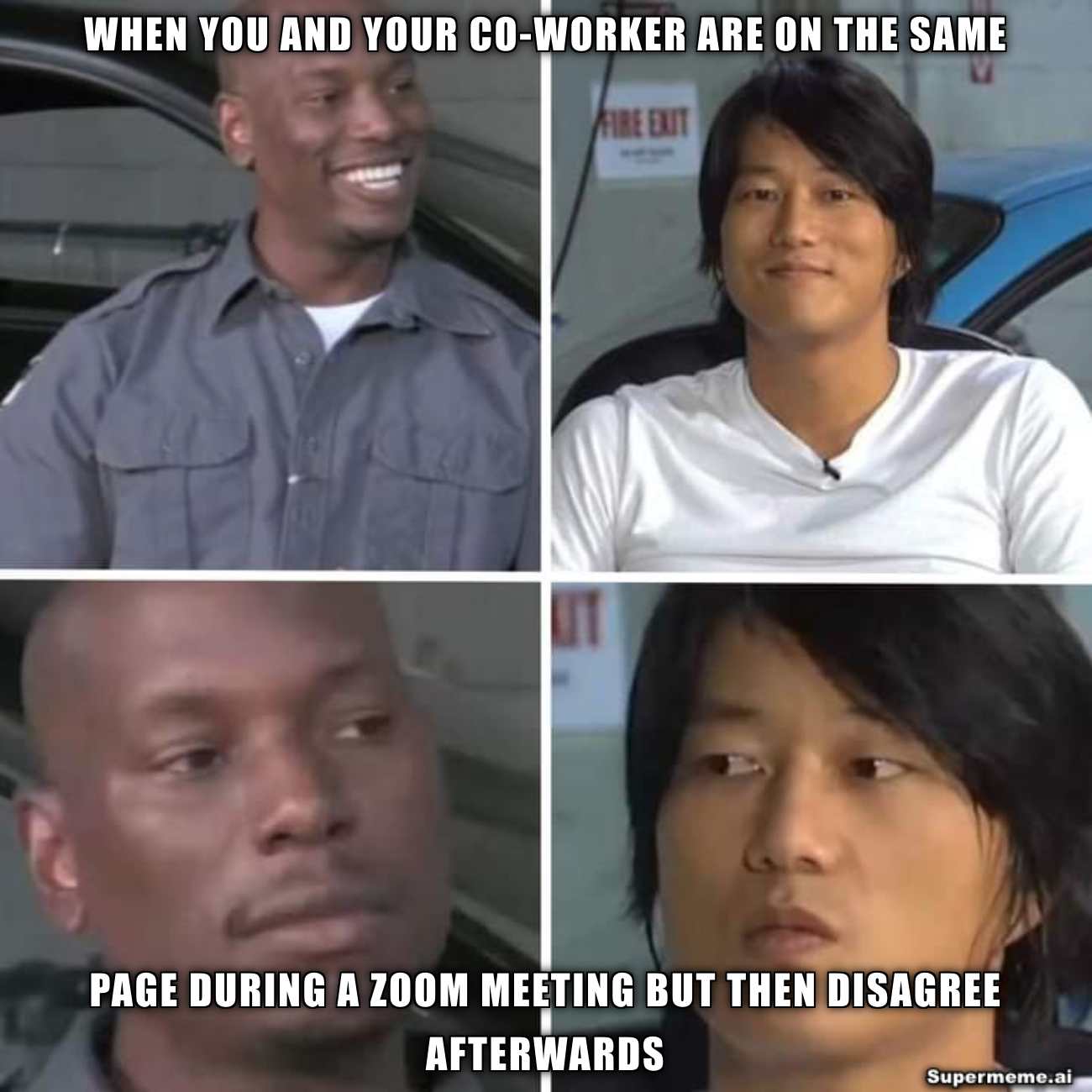 Funny zoom meeting meme 21